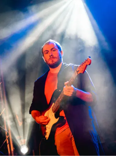 Photo d'un peignoir du groupe de musique normand